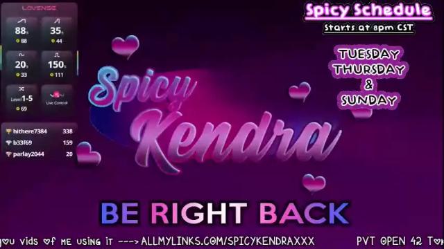 Image 11 of spicykendra Stream on Chaturbate on 1 month ago