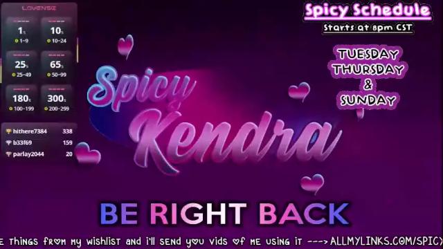 Image 12 of spicykendra Stream on Chaturbate on 1 month ago
