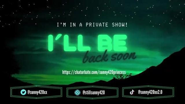 Thumbnail 2, sunny420princess's Stream at Chaturbate, 12 months ago