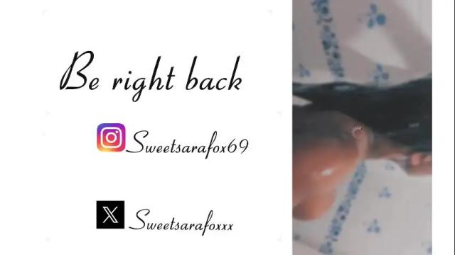 Image 3 of sweetsarafoxxx Stream on Chaturbate on 1 month ago