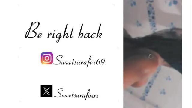 Thumbnail 2, sweetsarafoxxx's Stream at Chaturbate, 1 month ago