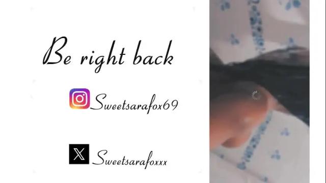 Image 11 of sweetsarafoxxx Stream on Chaturbate on 1 month ago