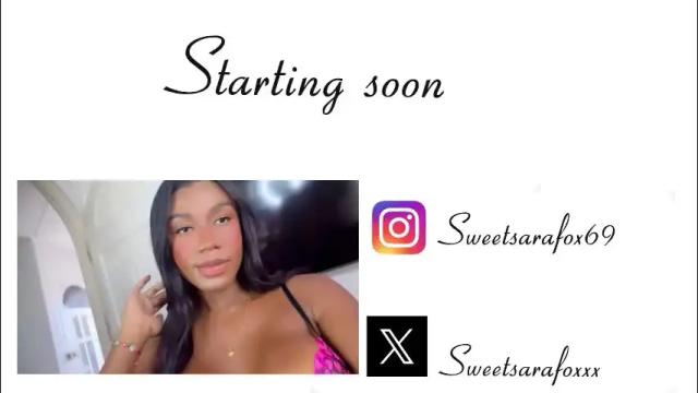 Thumbnail 1, sweetsarafoxxx's Stream at Chaturbate, 24 days ago