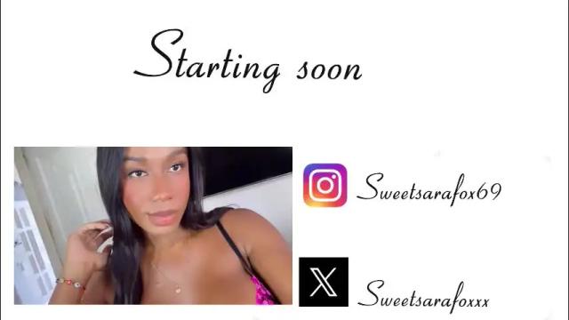 Image 2 of sweetsarafoxxx Stream on Chaturbate on 24 days ago