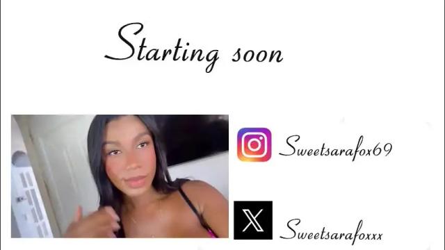 Thumbnail 1, sweetsarafoxxx's Stream at Chaturbate, 23 days ago