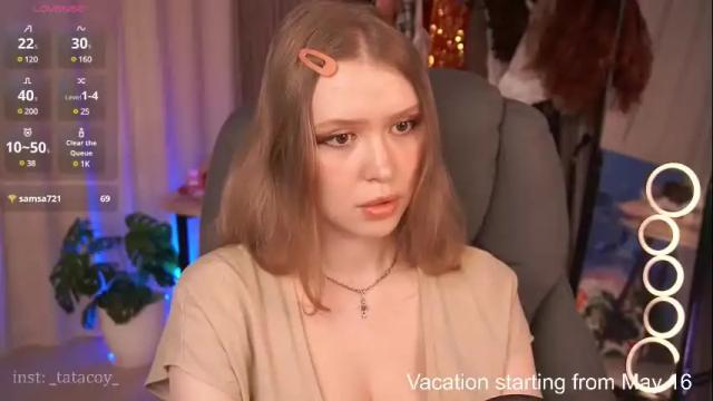Image 12 of tatacoy Stream on Chaturbate on 29 days ago