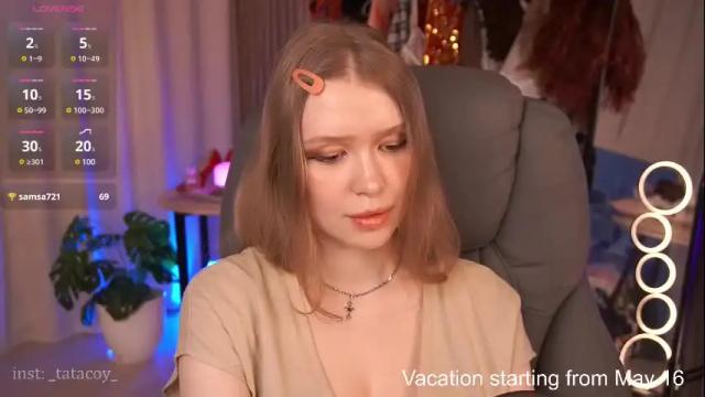 Image 6 of tatacoy Stream on Chaturbate on 29 days ago