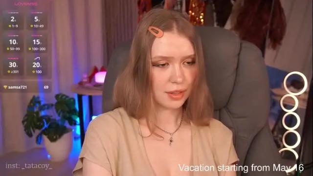 Image 8 of tatacoy Stream on Chaturbate on 29 days ago
