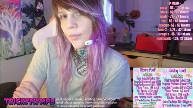 Thumbnail 2, tricky_nymph's Stream at Chaturbate, 1 month ago