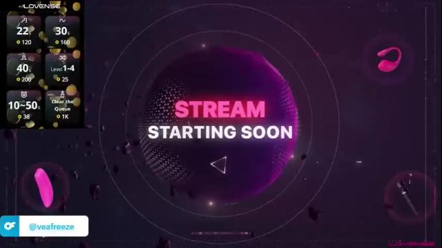 Thumbnail 1, veafreeze's Stream at Chaturbate, 1 month ago
