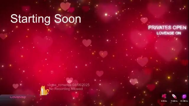 Image 2 of vegas_romance Stream on Chaturbate on 1 month ago