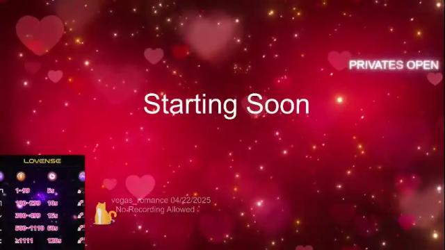 Image 2 of vegas_romance Stream on Chaturbate on 21 days ago