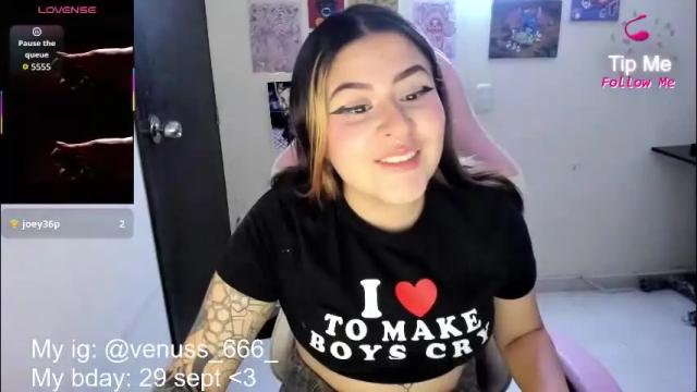 Thumbnail 2, venussx_x's Stream at Chaturbate, 1 month ago