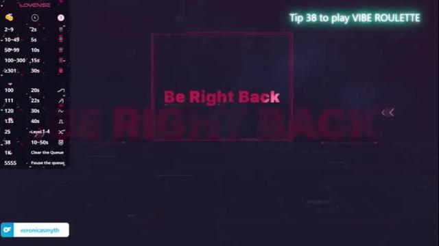 Thumbnail 1, veronicasmyth's Stream at Chaturbate, 1 month ago