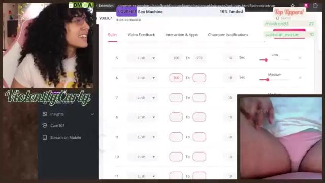 Image 11 of violentlycurly Stream on Chaturbate on 14 months ago