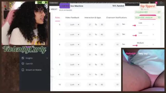 Image 12 of violentlycurly Stream on Chaturbate on 14 months ago