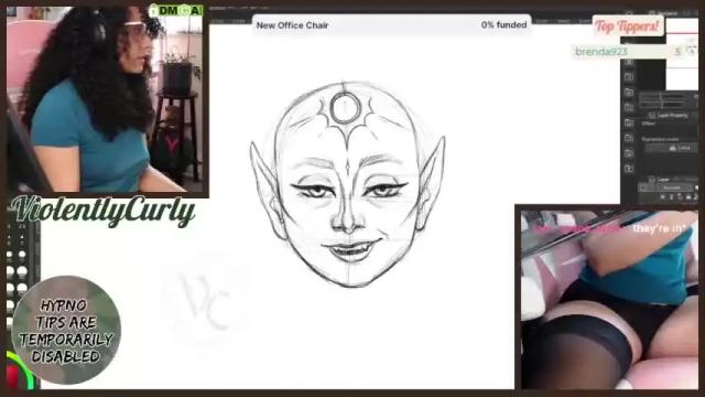 Image 11 of violentlycurly Stream on Chaturbate on 12 months ago
