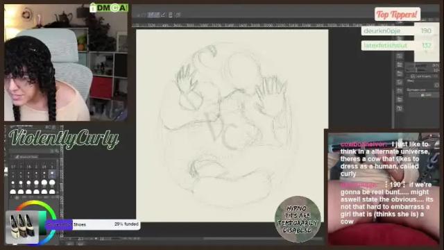 Image 6 of violentlycurly Stream on Chaturbate on 26 days ago