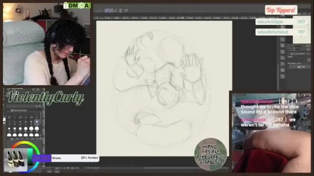 Image 7 of violentlycurly Stream on Chaturbate on 26 days ago