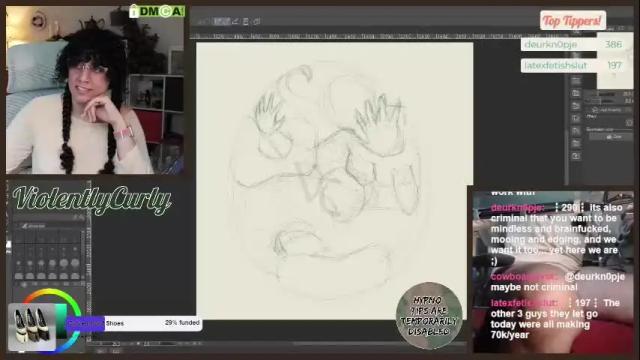 Image 8 of violentlycurly Stream on Chaturbate on 26 days ago