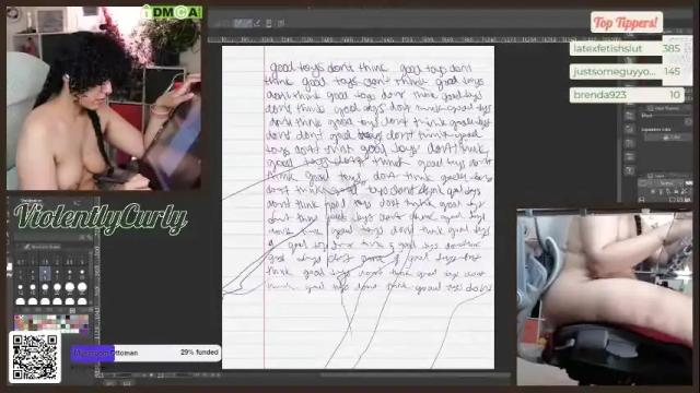 Image 12 of violentlycurly Stream on Chaturbate on 15 days ago