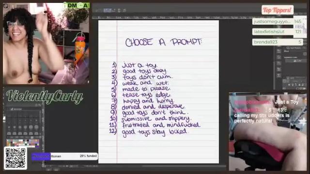 Image 8 of violentlycurly Stream on Chaturbate on 15 days ago