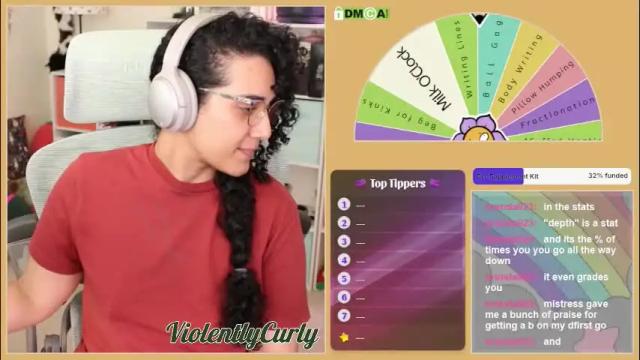 Thumbnail 1, violentlycurly's Stream at Chaturbate, 9 hours ago