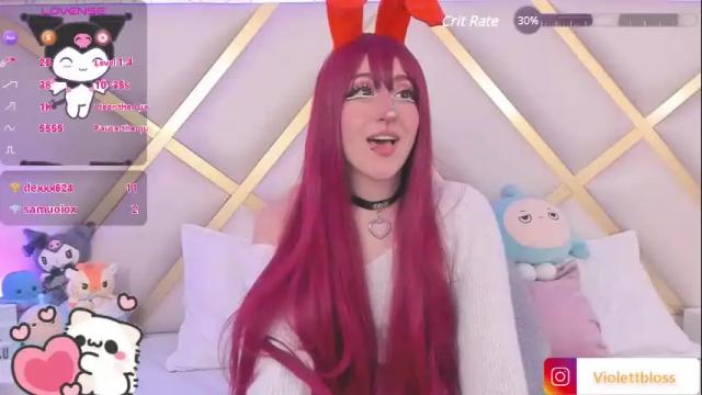 Image 10 of violettbloss Stream on Chaturbate on 12 days ago