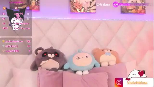 Image 4 of violettbloss Stream on Chaturbate on 2 months ago