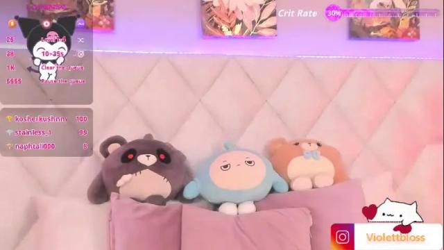 Image 7 of violettbloss Stream on Chaturbate on 2 months ago