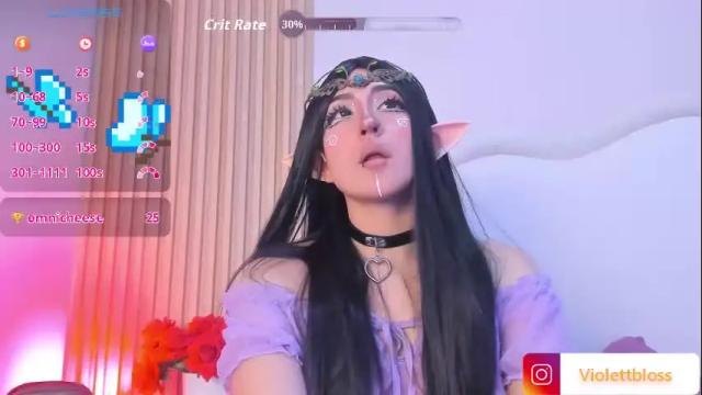 Image 6 of violettbloss Stream on Chaturbate on 1 month ago