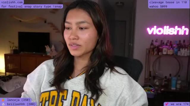 Thumbnail 3, violishh's Stream at Chaturbate, 1 month ago