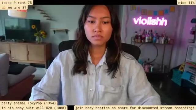 Thumbnail 2, violishh's Stream at Chaturbate, 24 days ago