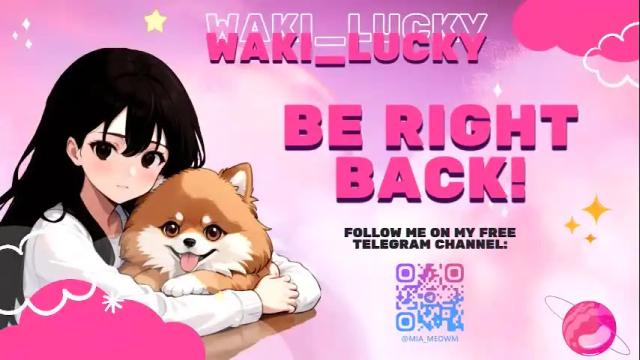 Thumbnail 3, waki_lucky's Stream at Chaturbate, 16 hours ago