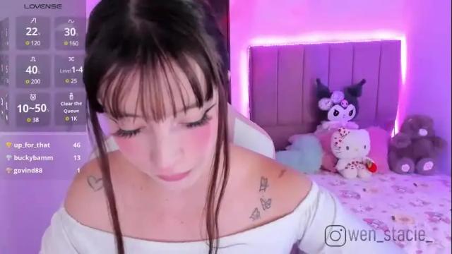 Thumbnail 2, wenstacie_'s Stream at Chaturbate, 6 months ago