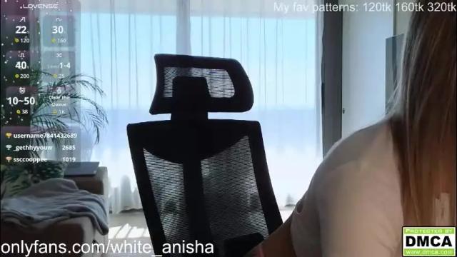 Thumbnail 1, whiteanisha's Stream at Chaturbate, 1 month ago