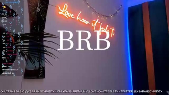 Thumbnail 1, xsarahschmidtx's Stream at Chaturbate, 17 months ago